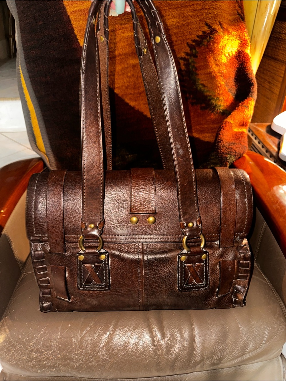 Vintage 2007 Coach Legacy Thompson Karee Satchel - Picture 9 of 14